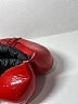 Prada 100% Leather Red Flats Size EU 37 - photo 4