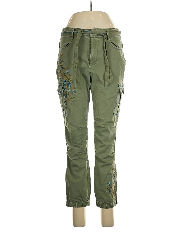 Pre-owned Sundance Cargo Pants In Green