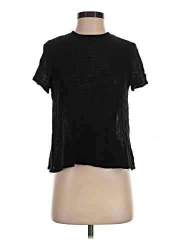 Enza Costa Short Sleeve Turtleneck (view 1)