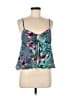 Volcom 100% Viscose Green Sleeveless Blouse Size 8 - photo 1