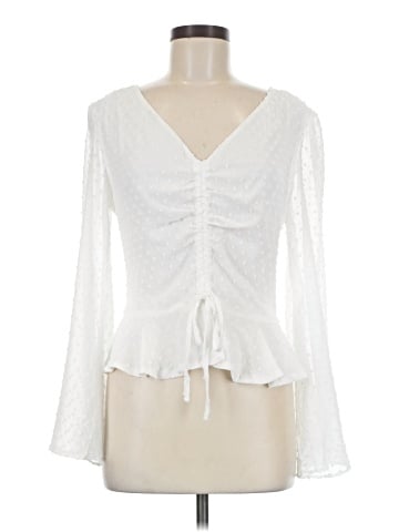 1.State 3/4 Sleeve Blouse (view 1)