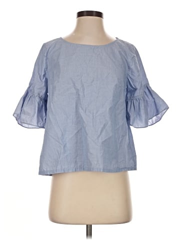 Madewell Ruffle-Sleeve Top (view 1)