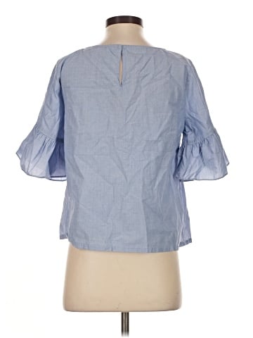 Madewell Ruffle-Sleeve Top (view 2)