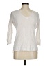 JCPenney White Pullover Sweater Size M - photo 1