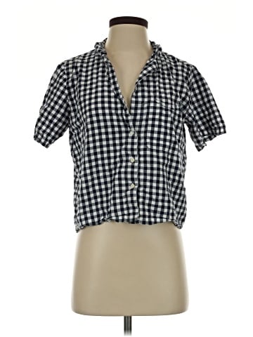 Gap Body Short Sleeve Blouse (view 1)