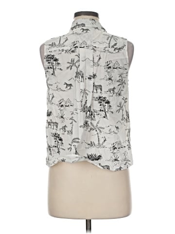 Banana Republic Sleeveless Button-Down Shirt (view 2)