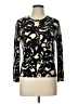 J.Crew 100% Wool Graphic Black Wool Cardigan Size L - photo 1