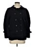 Marc by Marc Jacobs Black Blue Wool Coat Size XS - photo 1