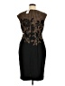 Connected Apparel Black Cocktail Dress Size 14 - photo 2