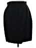 Cache 100% Rayon Solid Black Formal Skirt Size 14 - photo 1