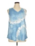 Style&Co Blue Tank Top Size XL - photo 1