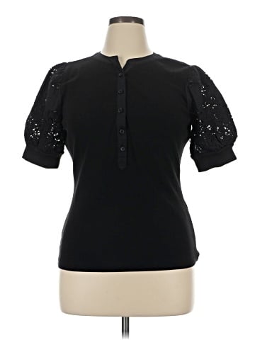 White House Black Market Short Sleeve Polo (view 1)