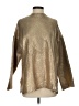 Zara Metallic Gold Pullover Sweater Size S - photo 1
