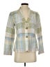 Talbots Plaid Yellow Blazer Size 4 Petite - photo 1