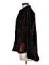 Soft Surroundings 100% Polyester Paisley Black Long Sleeve Blouse Size M - photo 5