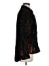 Soft Surroundings 100% Polyester Paisley Black Long Sleeve Blouse Size M - photo 4