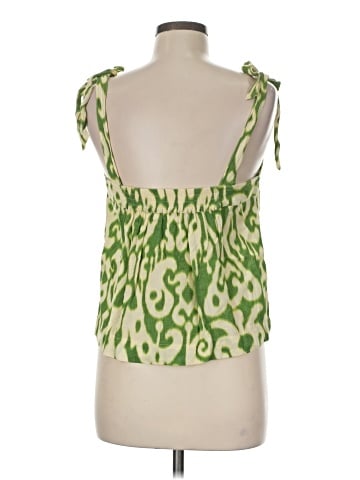 Rose + Olive Sleeveless Blouse (view 2)