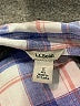 L.L.Bean 100% Linen Plaid Blue Long Sleeve Button-Down Shirt Size S - photo 7