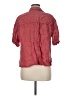 Pilcro Red 3/4 Sleeve Button-Down Shirt Size M - photo 2