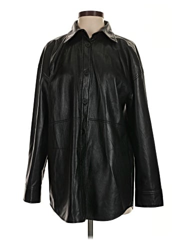 Babaton Long Sleeve Button-Down Shirt (view 1)