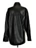 Babaton 100% Polyurethane Black Long Sleeve Button-Down Shirt Size S - photo 2