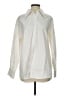 Assorted Brands 100% Cotton Color Block Ivory Long Sleeve Blouse Size S - photo 1