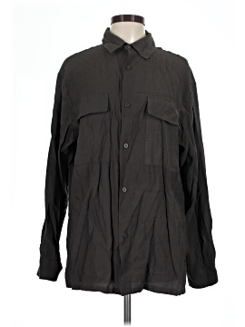 Zara Long Sleeve Button-Down Shirt (view 1)