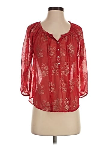 Abercrombie & Fitch 3/4 Sleeve Blouse (view 1)