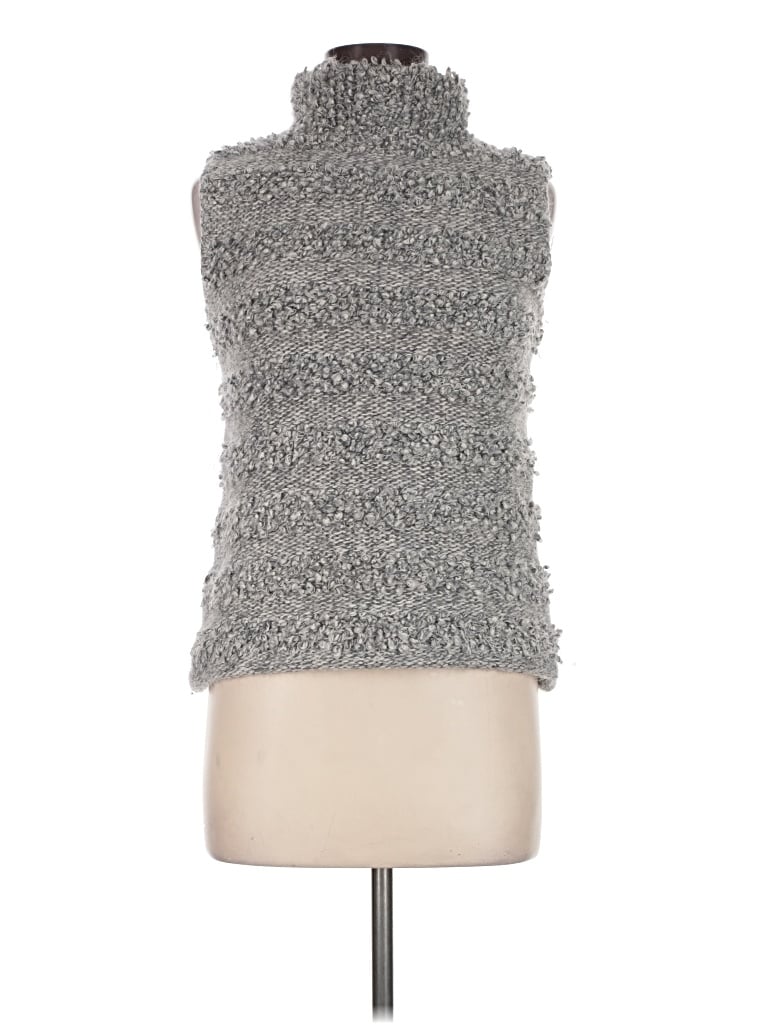 Pre-owned Sportmax Sweater Vest In Gray