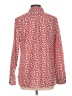 Talbots Polka Dots Red Long Sleeve Blouse Size L - photo 2