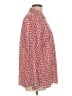 Talbots Polka Dots Red Long Sleeve Blouse Size L - photo 4
