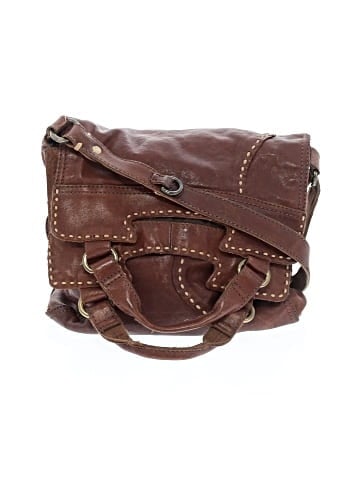 Lucky Brand Leather Messenger (view 1)
