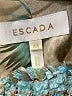Escada Tweed Teal Jacket Size EU 44 / US 14 - photo 6