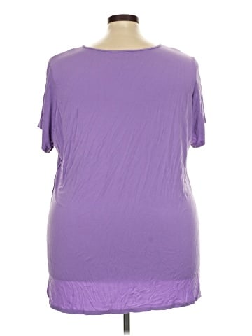 Susan Graver Short Sleeve T-Shirt (view 2)