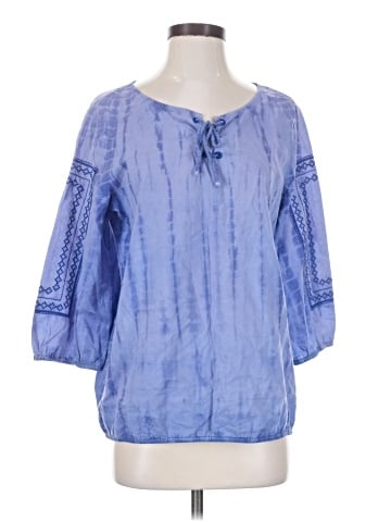 Ruff Hewn 3/4 Sleeve Blouse (view 1)