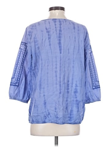 Ruff Hewn 3/4 Sleeve Blouse (view 2)