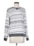 L.L.Bean Print Gray Pullover Sweater Size S - photo 1