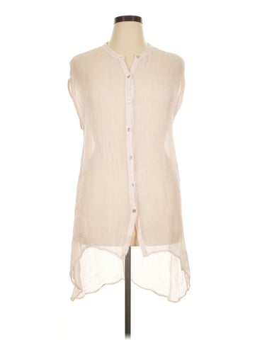 Eileen Fisher Sleeveless Button-Down Shirt (view 1)