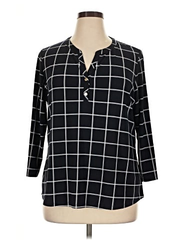 Anne Klein 3/4 Sleeve Blouse (view 1)