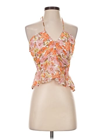 Aqua Sleeveless Blouse (view 1)