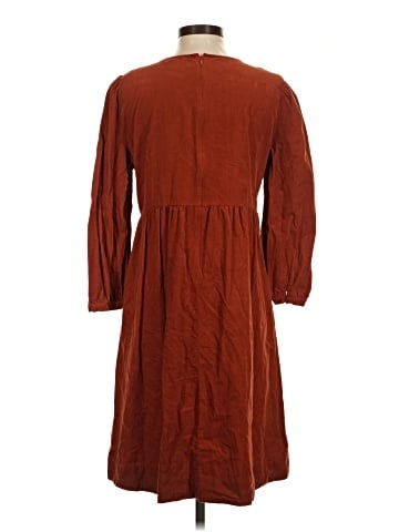 Madewell Corduroy Puff-Sleeve Mini Dress (view 2)