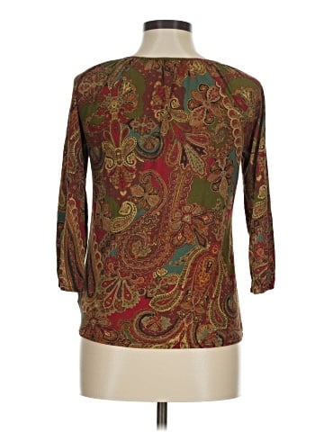 Lauren by Ralph Lauren 3/4 Sleeve Blouse (view 2)