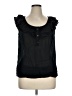Odille Black Sleeveless Blouse Size 14 - photo 1