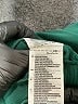 Adidas 100% Polyester Green Track Jacket Size 8 - 10 - photo 4
