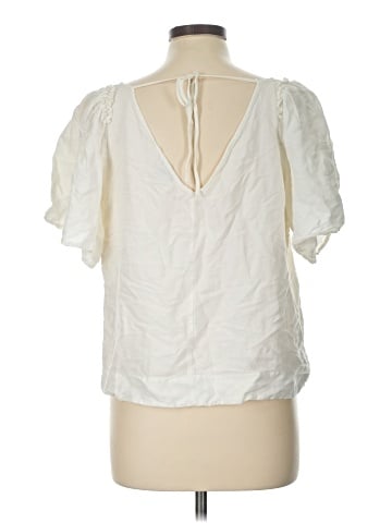 Ann Taylor Short Sleeve Blouse (view 2)