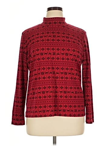 Karen Scott Long Sleeve Turtleneck (view 1)