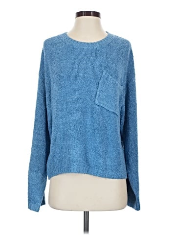 Vanity Silk Pullover Sweater (view 1)