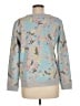 Talbots Paisley Silver Sweatshirt Size M - photo 2