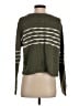 CAbi Stripes Green Pullover Sweater Size S - photo 2