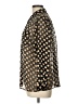 Chico's Polka Dots Gold Long Sleeve Blouse Size Lg Petite (2) - photo 5